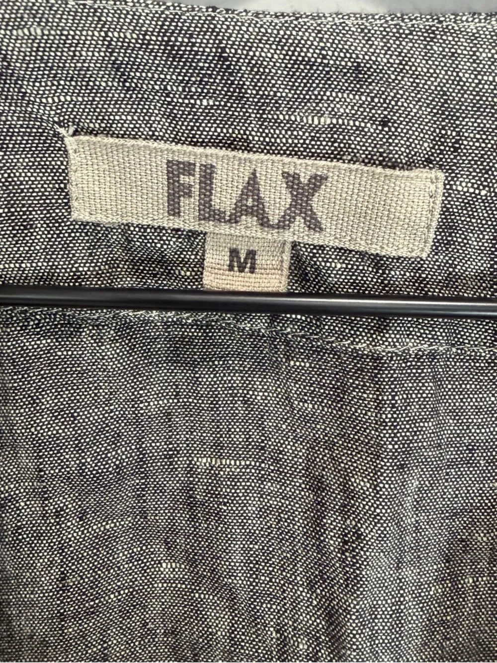 FLAX brand linen‎ button-down jacket Size medium